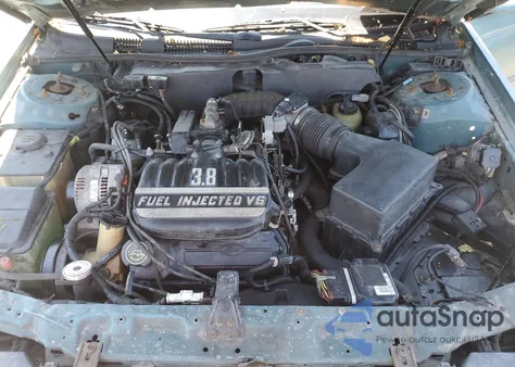 1993 Mercury Sable Gs from USA, damaged, VIN 1MELM5042PG662681